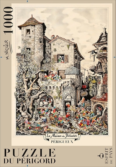 Picture of PERIGUEUX PAR NEGRIER - 1 - PUZZLE 1000 PIECES