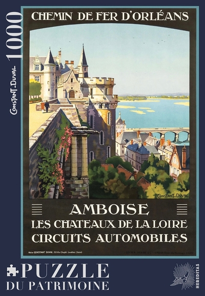 Picture of AMBOISE PAR CONSTANT-DUVAL - 37H - PUZZLE 1000 PIECES
