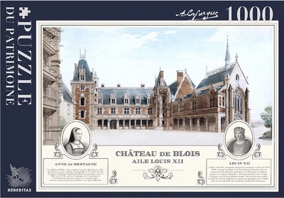 Image de CHATEAU DE BLOIS PAR LAFARGUE - 17H -PUZZLE 1000 PIECES