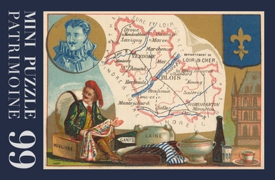 Image de CARTE LOIR ET CHER - 6HM - PUZZLE 99 PIECES