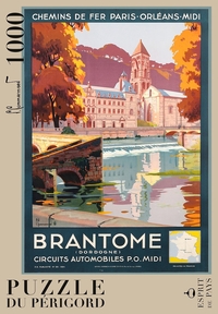 Picture of BRANTOME PAR PIERRE CAMMARMOND - 13 - PUZZLE 1000 PIECES