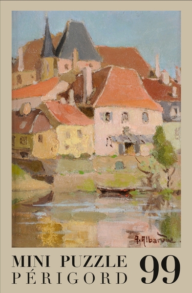 Picture of BERGERAC PAR ANDRE ALBAREDE - 1 - PUZZLE 99 PIECES