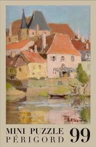 Picture of BERGERAC PAR ANDRE ALBAREDE - 1 - PUZZLE 99 PIECES
