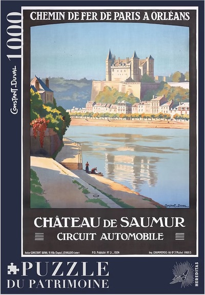 Picture of Puzzle 1000 pièces - 26H - Château de Saumur par Constant-Duval