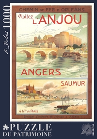 Image de ANGERS SAUMUR PAR DUBOS - 23H - PUZZLE 1000 PIECES