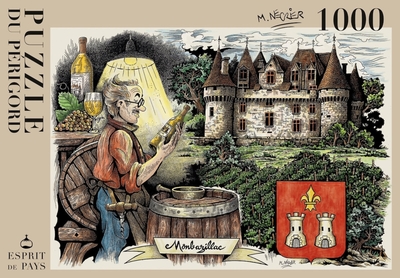 Picture of MONBAZILLAC PAR MICHEL NEGRIER - 8 - PUZZLE 1000 PIECES