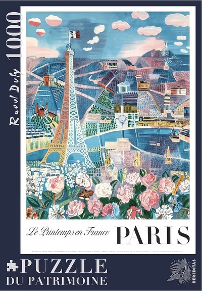 Image de LE PARAVENT DE PARIS PAR RAOUL DUFY - 14H - PUZZLE 1000 PIECES