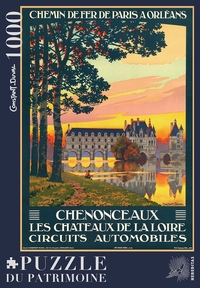 Image de CHATEAU DE CHENONCEAU PAR CONSTANT DUVAL - 25H - PUZZLE 1000 PIECEl
