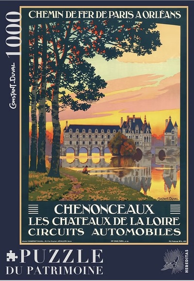 Picture of Puzzle 1000 pièces - Château de Chenonceau par Constant-Duval