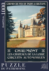 Image de CHATEAU DE CHAUMONT-SUR-LOIRE PAR CONSTANT DUVAL - 5H -PUZZLE 1000 PIECES