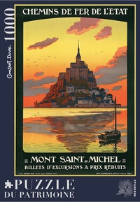 Picture of Puzzle 1000 pièces - Le Mont Saint-Michel par Constant-Duval