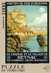 Picture of BEYNAC PAR CONSTANT-DUVAL - 30 - PUZZLE 1000 PIECES