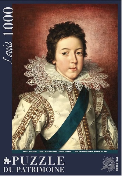 Image de PORTRAIT DE LOUIS XIII PAR FRANZ POURBUS - 13H - PUZZLE 1000 PIECES