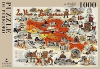 Picture of CARTE DES VINS PAR MICHEL NEGRIER - 9 - PUZZLE 1000 PIECES