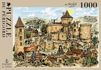 Picture of CASTELNAUD PAR MICHEL NEGRIER - 22 - PUZZLE 1000 PIECES