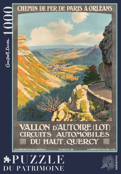 Picture of AUTOIRE PAR CONSTANT-DUVAL - 41H - PUZZLE 1000 PIECES