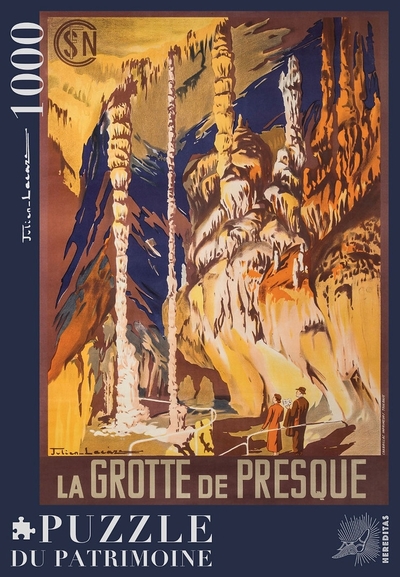 Picture of LA GROTTE DE PRESQUE PAR LACAZE - 42H - PUZZLE 1000 PIECES