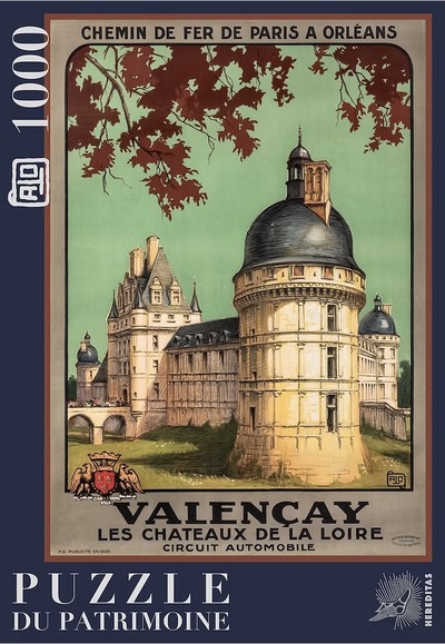 Image de CHATEAU DE VALENCAY PAR ALO - 4H - PUZZLE 1000 PIECES