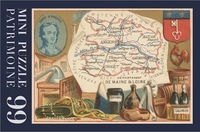 Picture of Puzzle 99 pièces - Carte Maine et Loire