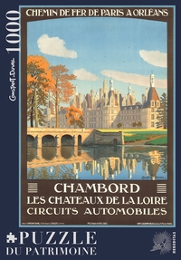 Image de CHATEAU DE CHAMBORD PAR CONSTANT-DUVAL - 29H - PUZZLE 1000 PIECES
