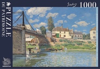 Image de VILLENEUVE LA GARENNE PAR ALFRED SISLEY - 10H - PUZZLE 1000 PIECES