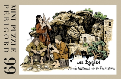 Picture of LES EYZIES PAR MICHEL NEGRIER - 27 - PUZZLE 99 PIECES