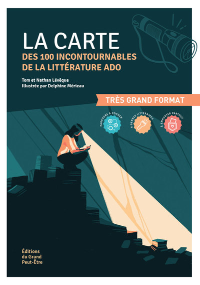 Image de La carte des 100 incontournables de la littérature ado