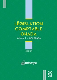 Picture of Législation comptable Ohada Volume 1