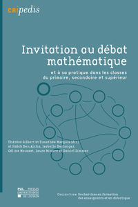 Picture of INVITATION AU DEBAT MATHEMATIQUE : ET A SA PRATIQUE DANS LES CLASSES DU PRIMAIRE, SECONDAIRE ET SUPE