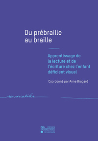 Picture of DU PREBRAILLE AU BRAILLE : APPRENTISSAGE DE LA LECTURE ET DE L'ECRITURE CHEZ L'ENFANT DEFICIENT VISU