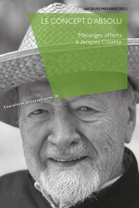 Picture of LE CONCEPT D'ABSOLU : MELANGES OFFERTS A JACQUES COLETTE