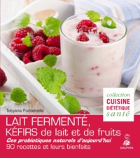 Image de Lait fermenté, kéfirs de lait et de fruits