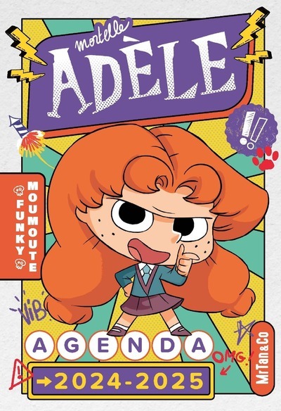Image de Agenda scolaire Mortelle Adèle 2024-2025
