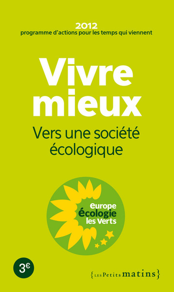 Picture of Vivre mieux. Vers une société écologique