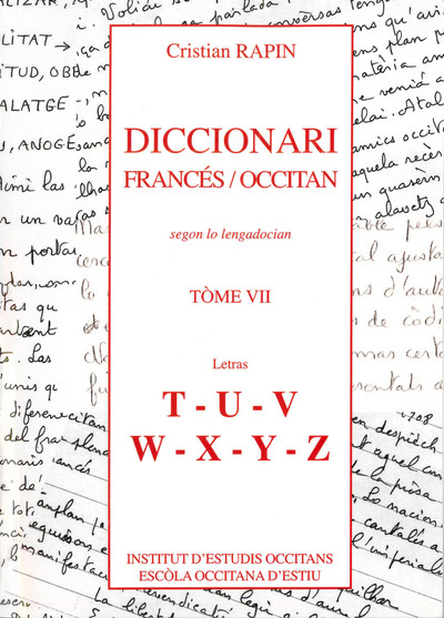 Picture of Diccionari francés / occitan T7 [T-Z]