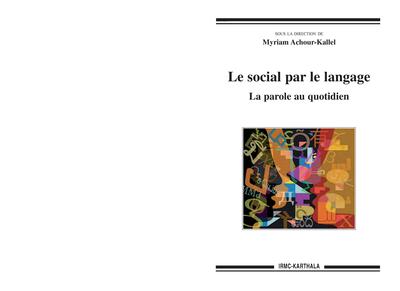 Picture of Le social par le langage - la parole au quotidien