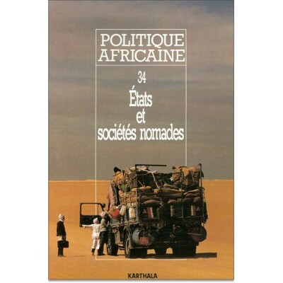 Picture of POLITIQUE AFRICAINE N-034-ETATS ET SOCIETES NOMADES