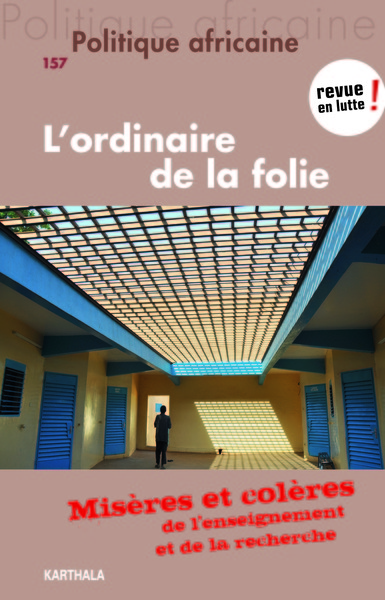 Picture of POLITIQUE AFRICAINE N-157, L'ORDINAIRE DE LA FOLIE