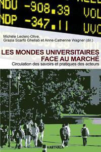 Picture of Mondes universitaires face au marché (Les). Circulation des savoirs et pratiques des acteurs