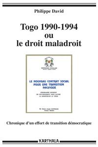 Image de Togo 1990-1994 ou le droit maladroit. Chronique d’un effort de transition démocratique