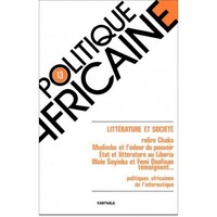 Image de POLITIQUE AFRICAINE N-013. Littérature et société