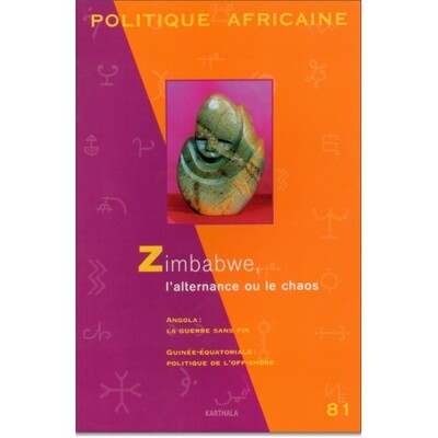 Image de POLITIQUE AFRICAINE N-081, ZIMBABWE, L'ALTERNANCE OU LE CHAOS