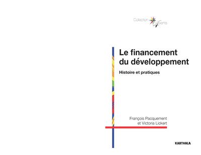Picture of Le financement du développement - histoire et pratiques