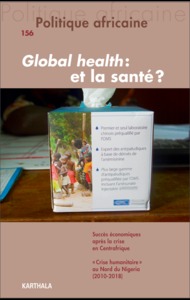 Picture of POLITIQUE AFRICAINE N-156, GLOBAL HEALTH : ET LA SANTE ?