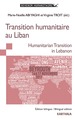 Image de TRANSITION HUMANITAIRE AU LIBAN, HUMANITARIAN TRANSITION IN LEBANON
