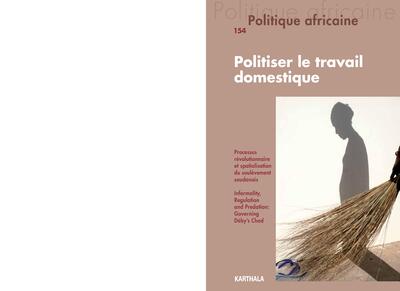 Picture of POLITIQUE AFRICAINE N-154, POLITISER LE TRAVAIL DOMESTIQUE