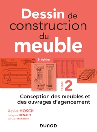 Image de Dessin de construction du meuble - Tome 2 - Conception des meubles et des ouvrages d'agencement