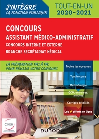 Picture of Concours Assistant médico-administratif 2020-2021 Tout-en-un Catégorie B - Concours externe et inter