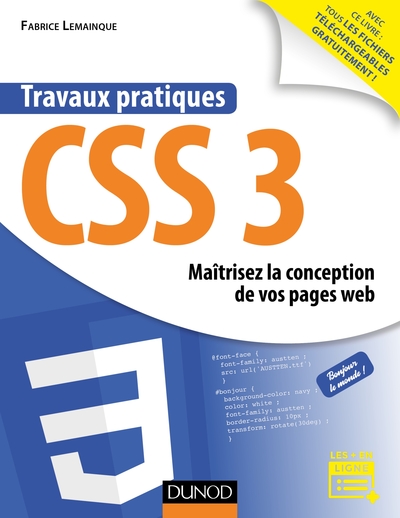 Image de Travaux pratiques CSS3 - Maîtrisez la conception de vos pages web
