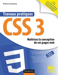 Image de Travaux pratiques CSS3 - Maîtrisez la conception de vos pages web